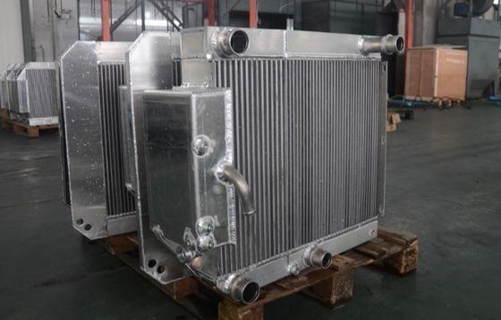 単一ねじ圧縮機の熱交換器を溶接する真空のろう付けおよびアルゴン