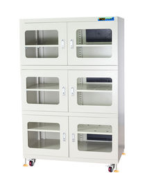カメラ レンズのための白い 1250L 湿気制御カメラの収納キャビネット